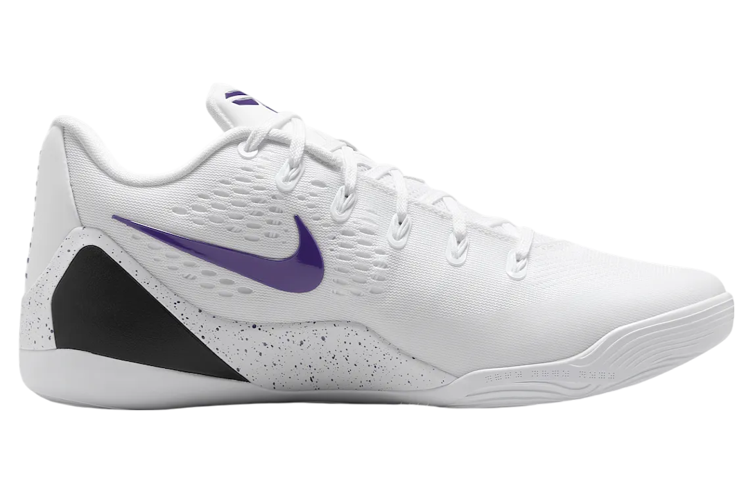Nike Kobe 9 Elite Low Protro White / Court Purple - Image 3
