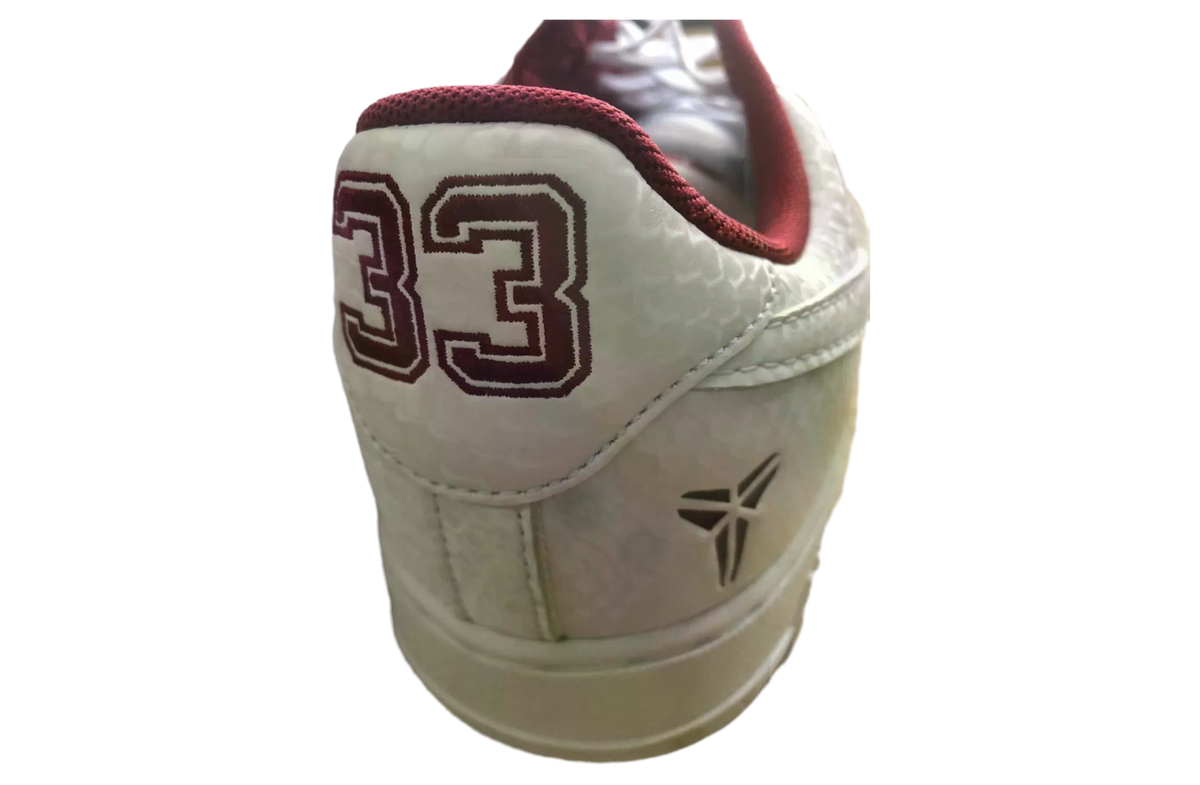 Nike Kobe Air Force 1 Low White / Team Red - Image 4