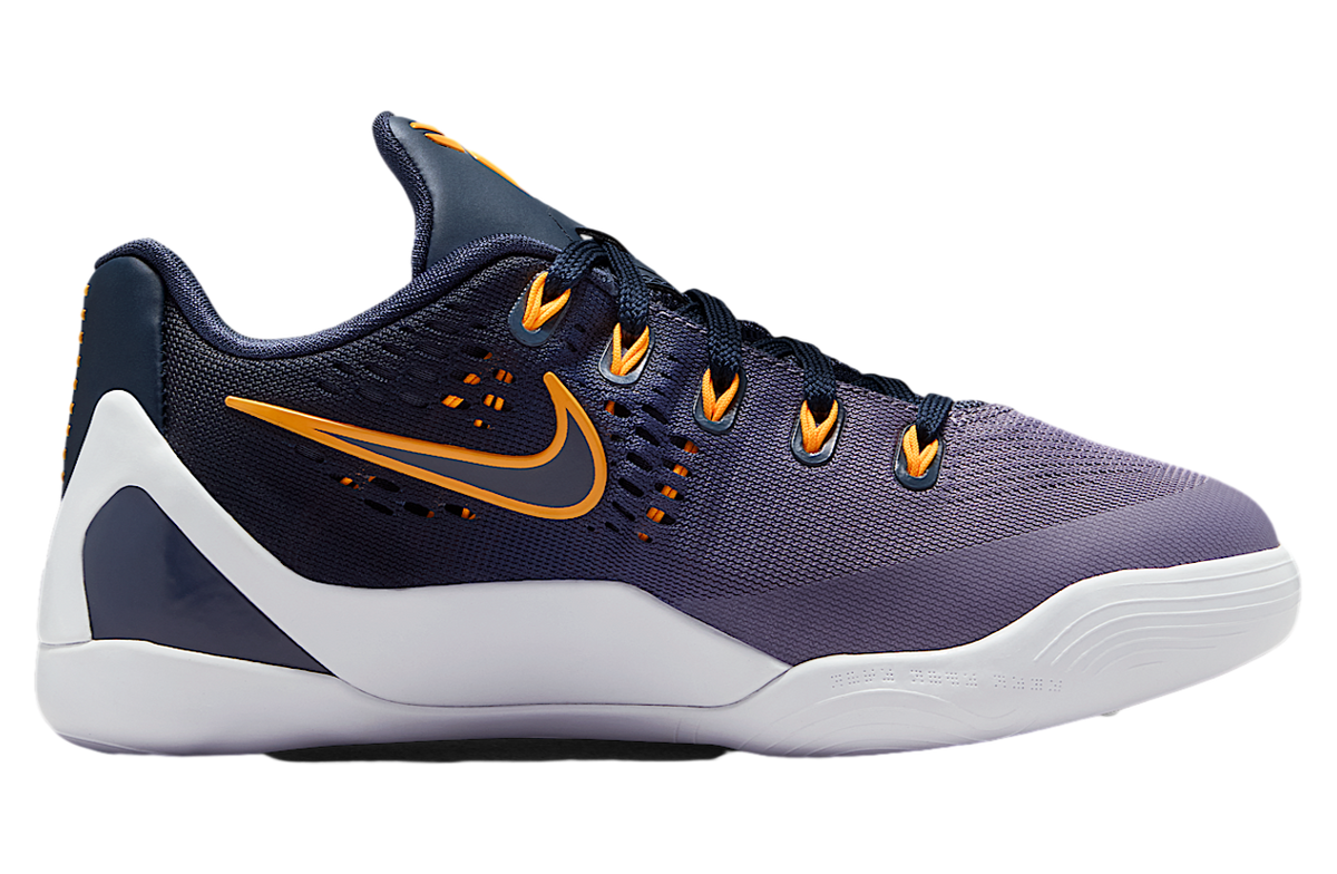 Nike Kobe IX Low EM GS Thunder Blue / Laser Orange - Image 3