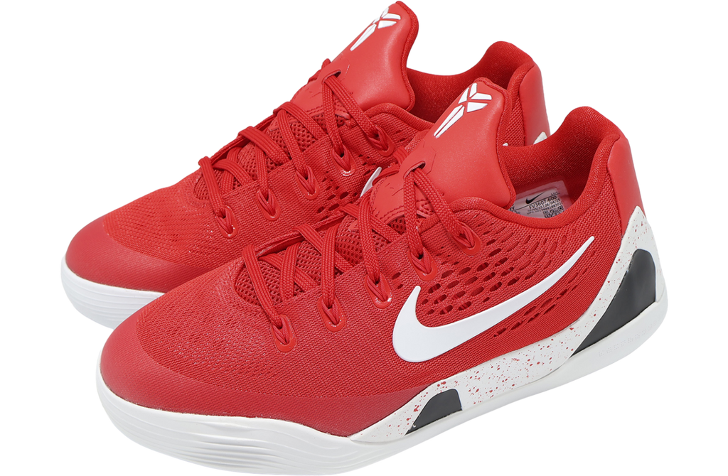 Nike Kobe IX Low EM GS University Red / White - Image 8