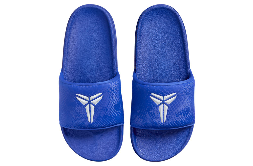 Nike Kobe Offcourt Slides Hyper Royal / White - Image 4