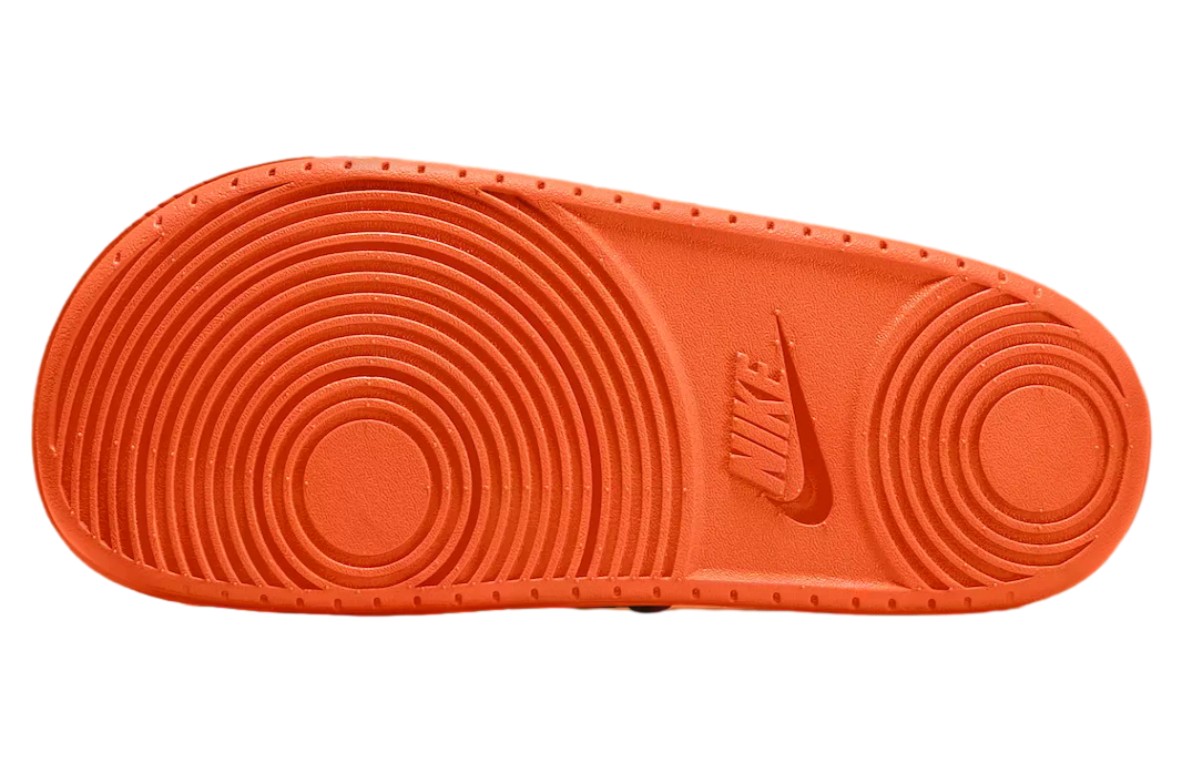 Nike Kobe Offcourt Slides Safety Orange / Metallic Silver - Image 4