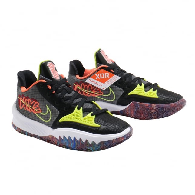 Nike Kyrie Low 4 Black Turf Orange - Image 6