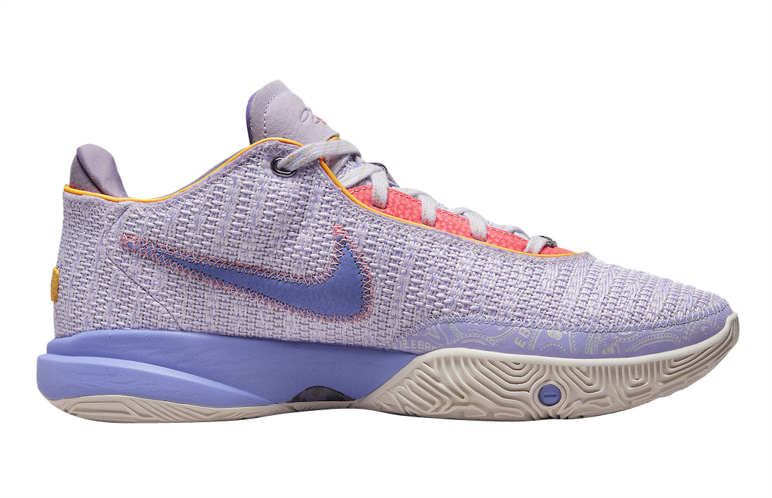 Nike LeBron 20 Violet Frost - Image 3