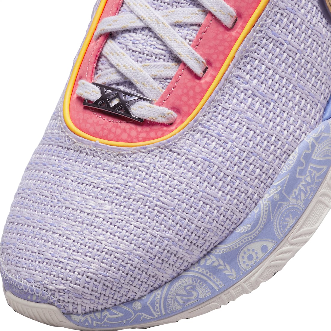 Nike LeBron 20 Violet Frost - Image 7