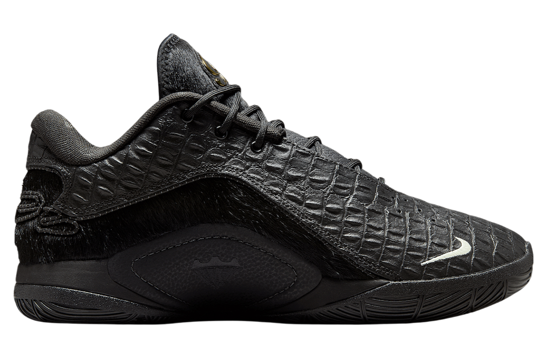 Nike Lebron 22 Black Label Black / Metallic Gold - Image 3