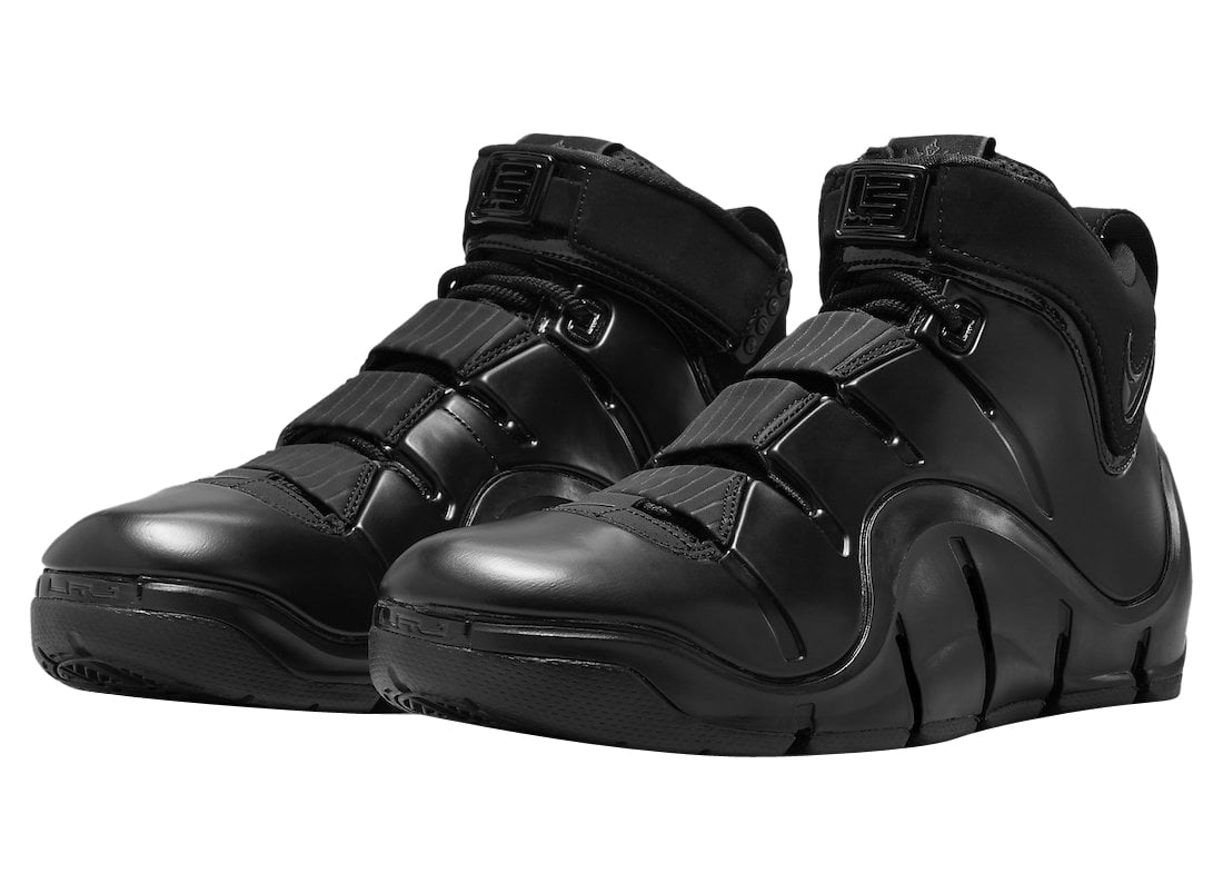 Nike LeBron 4 Anthracite 2023 - Image 2