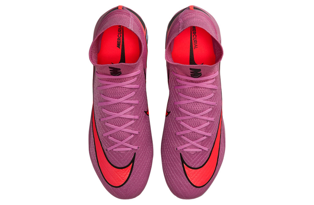 Nike Mercurial Superfly 10 Elite High FG Magic Flamingo / Total Crimson - Image 4