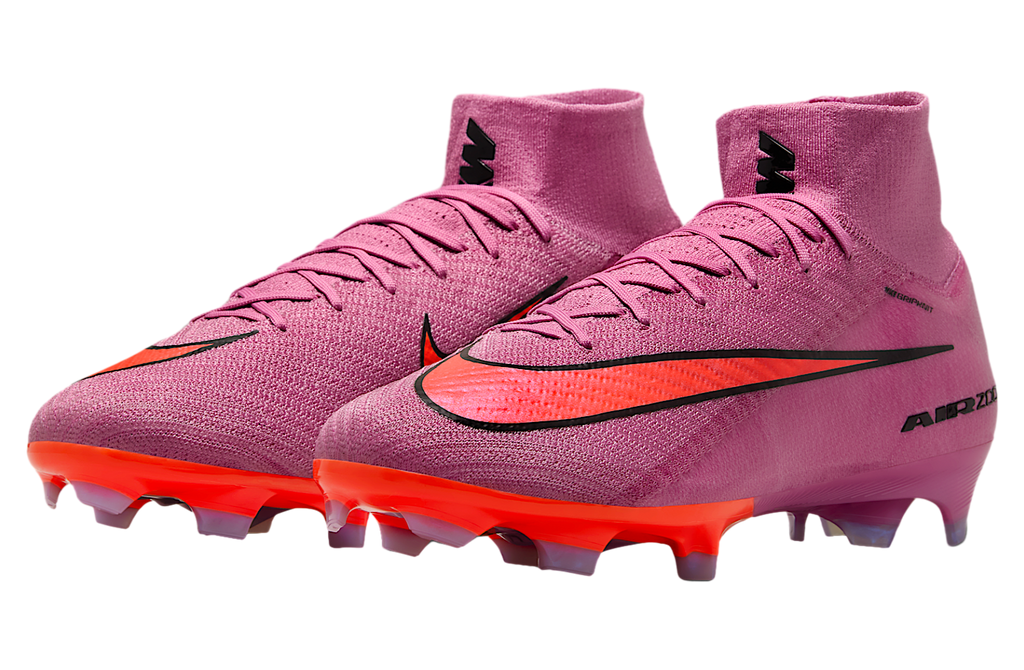 Nike Mercurial Superfly 10 Elite High FG Magic Flamingo / Total Crimson - Image 5