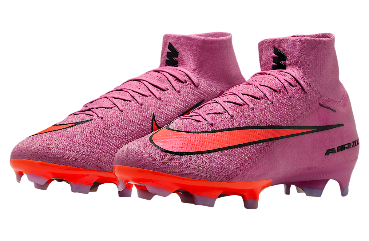 Nike Mercurial Superfly 10 Elite High FG Magic Flamingo / Total Crimson - Image 5