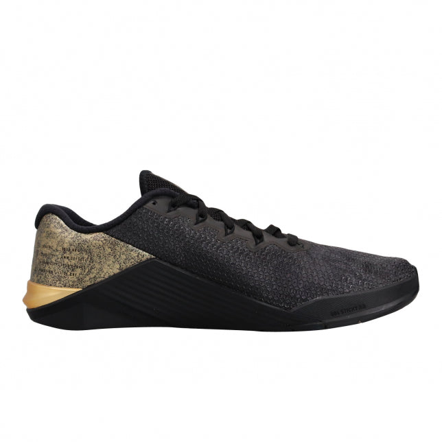 Nike Metcon 5 X Black Metallic Gold - Image 2