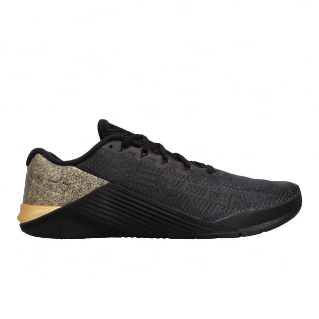 Nike Metcon 5 X Black Metallic Gold - Image 5