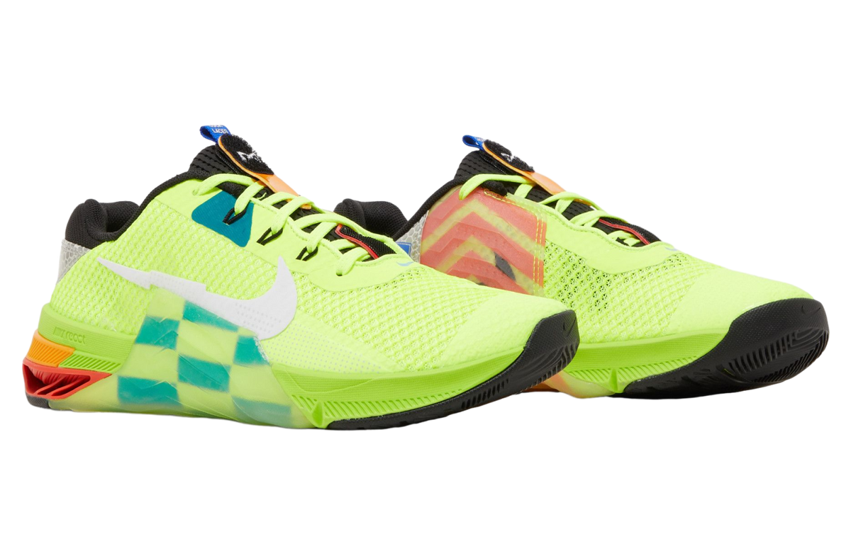 Nike Metcon 7 Amp Volt Bright Spruce Checkered - Image 5