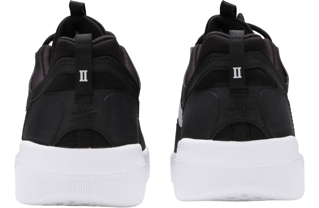 Nike Nyjah Free 2 SB Black White - Image 4