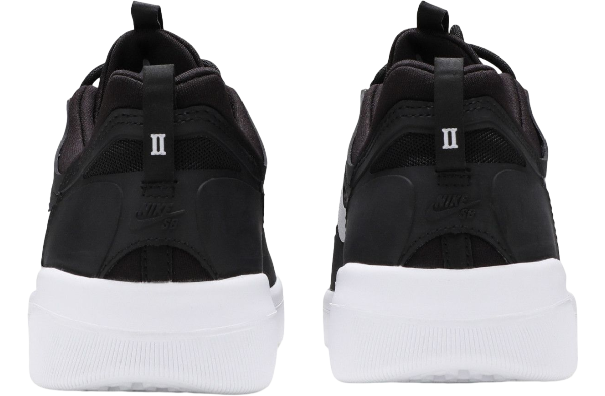 Nike Nyjah Free 2 SB Black White - Image 4