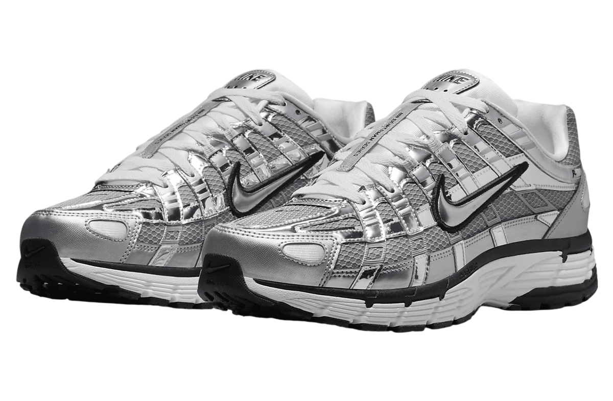 Nike P-6000 Metallic Silver / Sail - Image 5