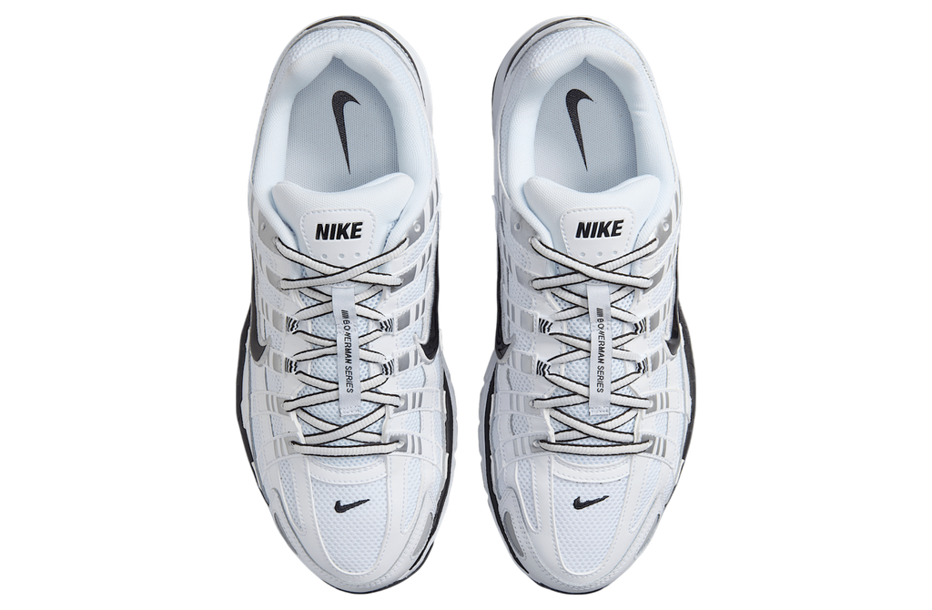 Nike P-6000 White / Metallic Silver / Black - Image 4