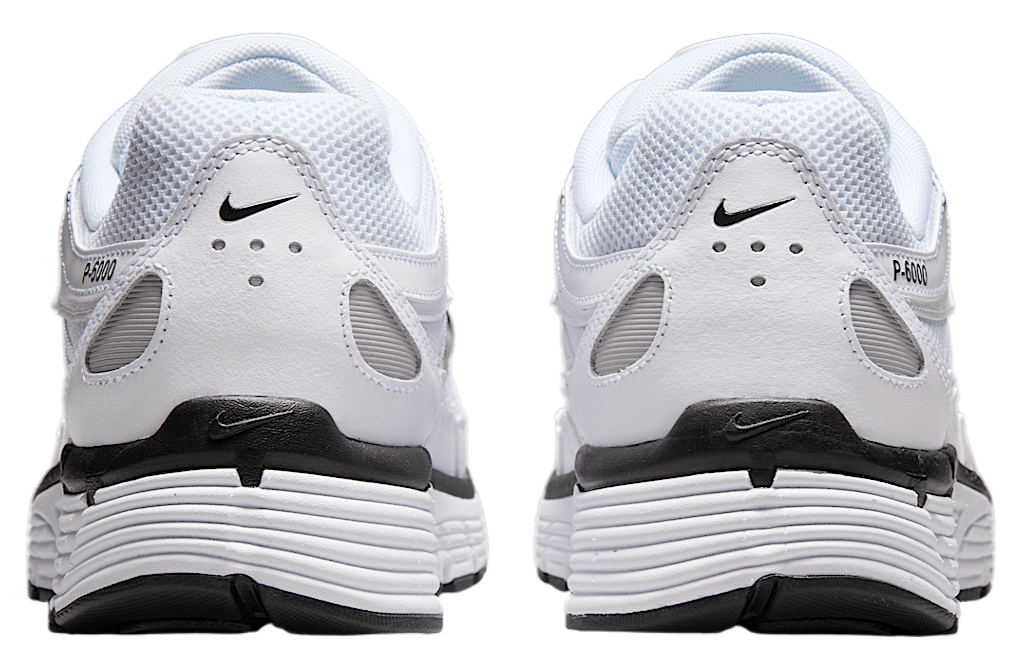 Nike P-6000 White / Metallic Silver / Black - Image 6
