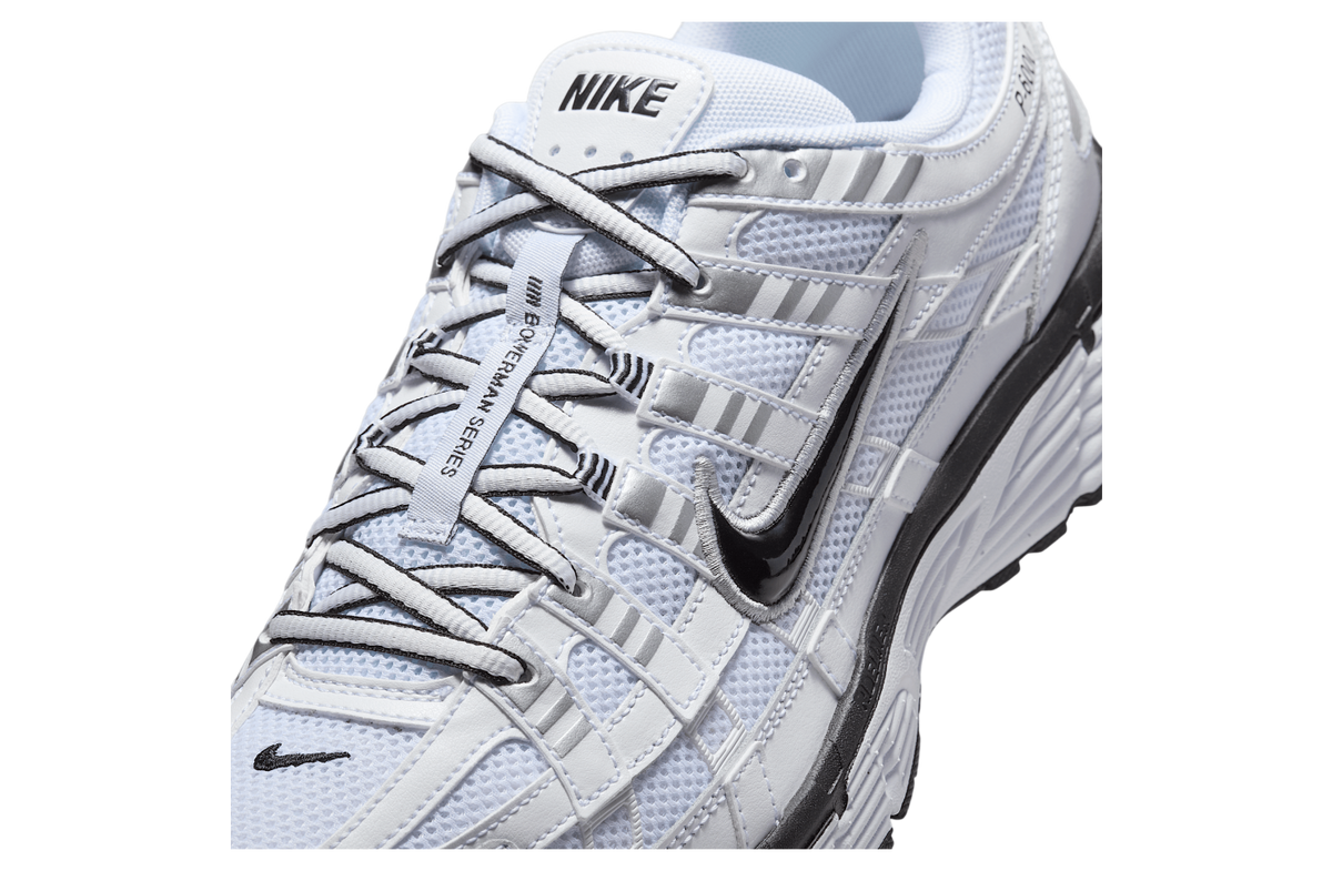 Nike P-6000 White / Metallic Silver / Black - Image 7