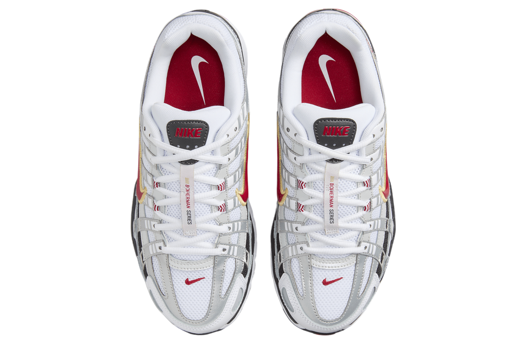 Nike P-6000 White / Varsity Red - Image 4