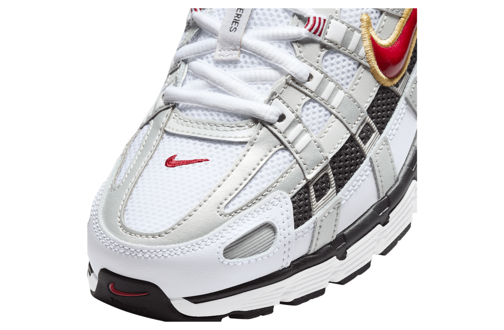 Nike P-6000 White / Varsity Red - Image 7