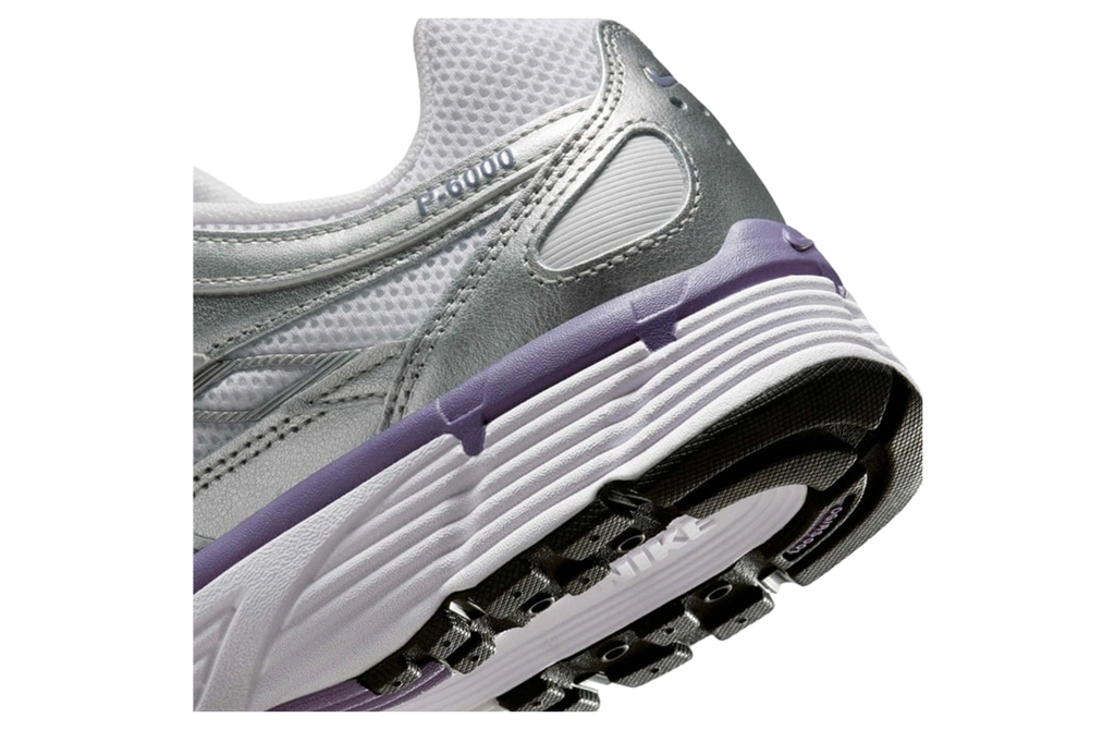 Nike P-6000 WMNS Metallic Silver / White - Image 7