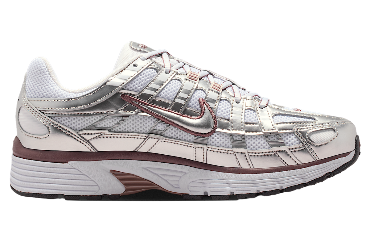 Nike P-6000 WMNS White / Metallic Silver / Tattoo - Image 3
