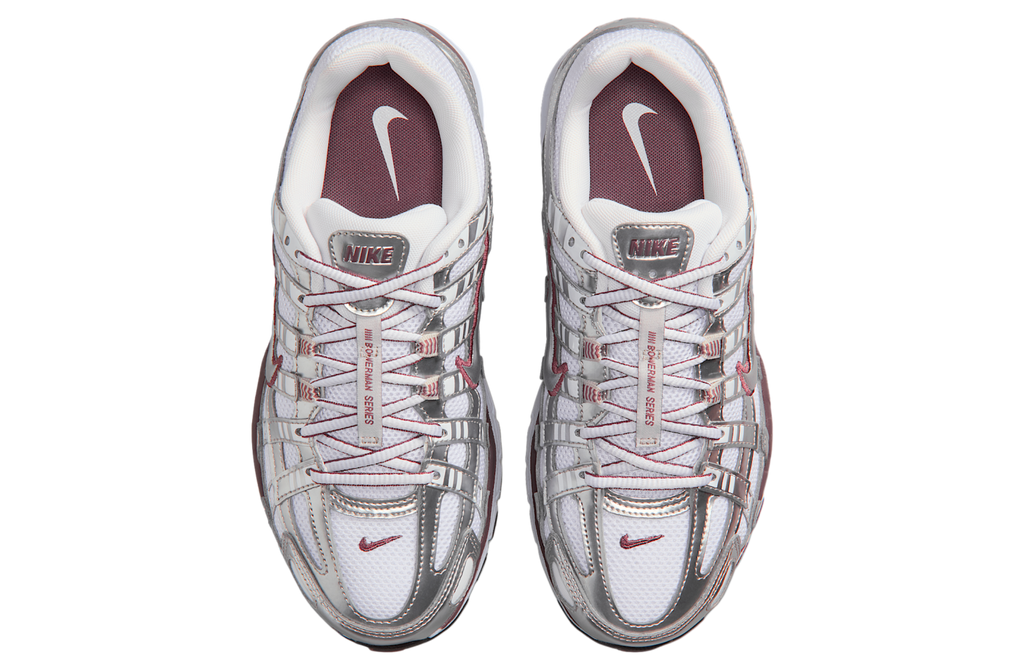 Nike P-6000 WMNS White / Metallic Silver / Tattoo - Image 4
