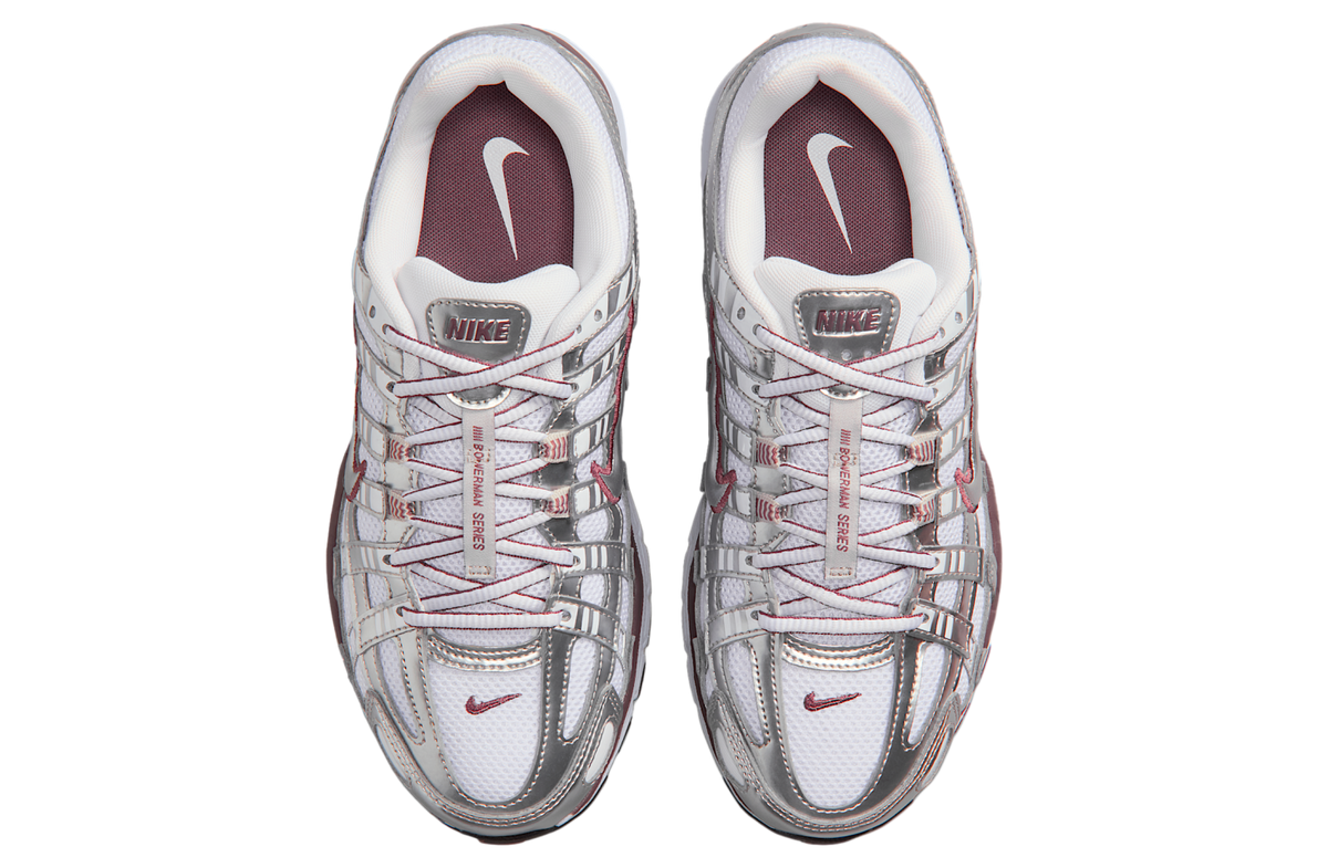 Nike P-6000 WMNS White / Metallic Silver / Tattoo - Image 4