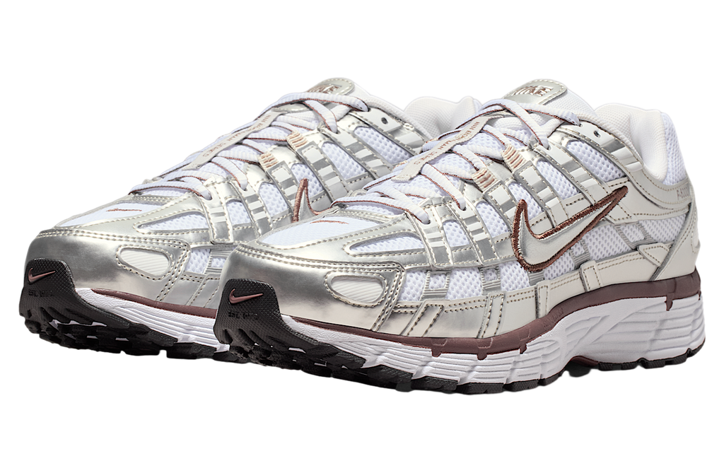 Nike P-6000 WMNS White / Metallic Silver / Tattoo - Image 5