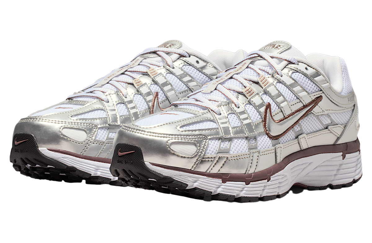 Nike P-6000 WMNS White / Metallic Silver / Tattoo - Image 5