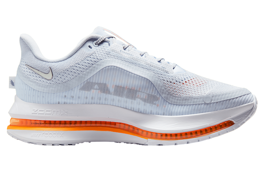 Nike Pegasus Premium Airscape Football Grey / Total Orange - Image 2