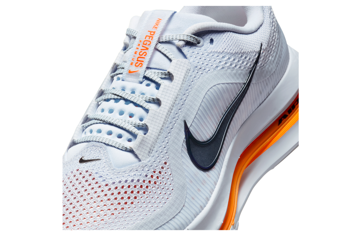 Nike Pegasus Premium Airscape Football Grey / Total Orange - Image 7