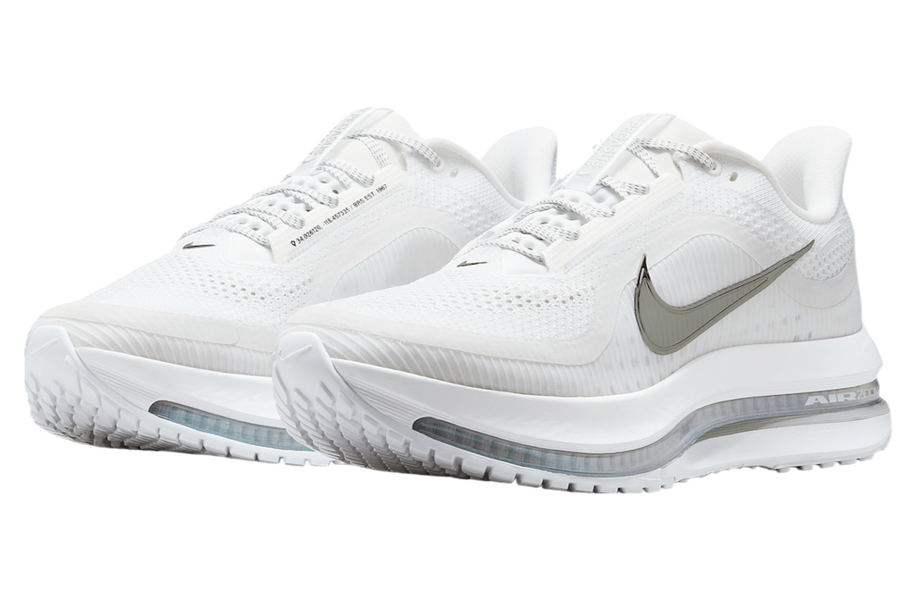 Nike Pegasus Premium White / Metallic Silver - Image 2