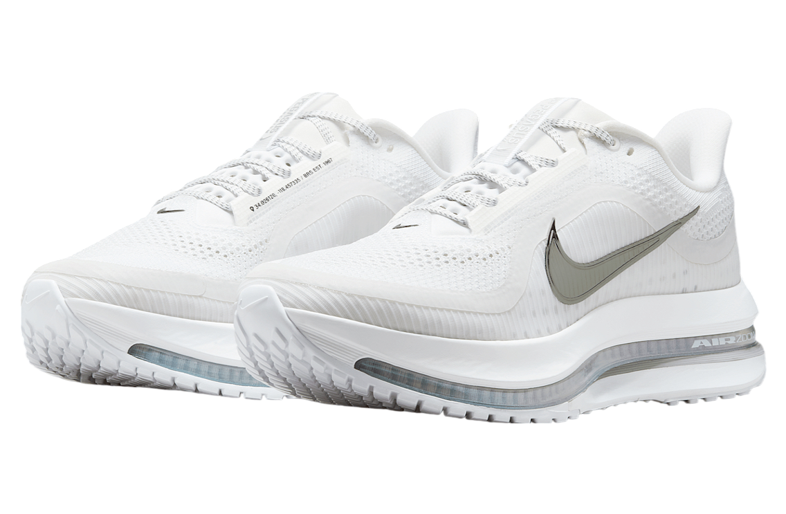 Nike Pegasus Premium White / Metallic Silver - Image 2