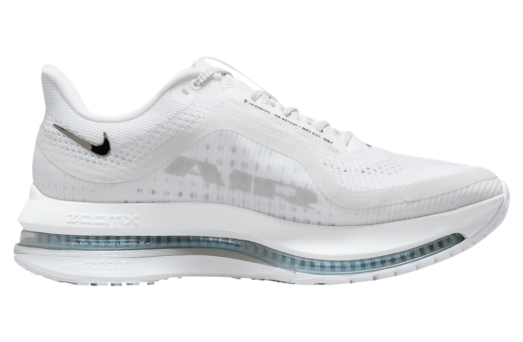 Nike Pegasus Premium White / Metallic Silver - Image 3