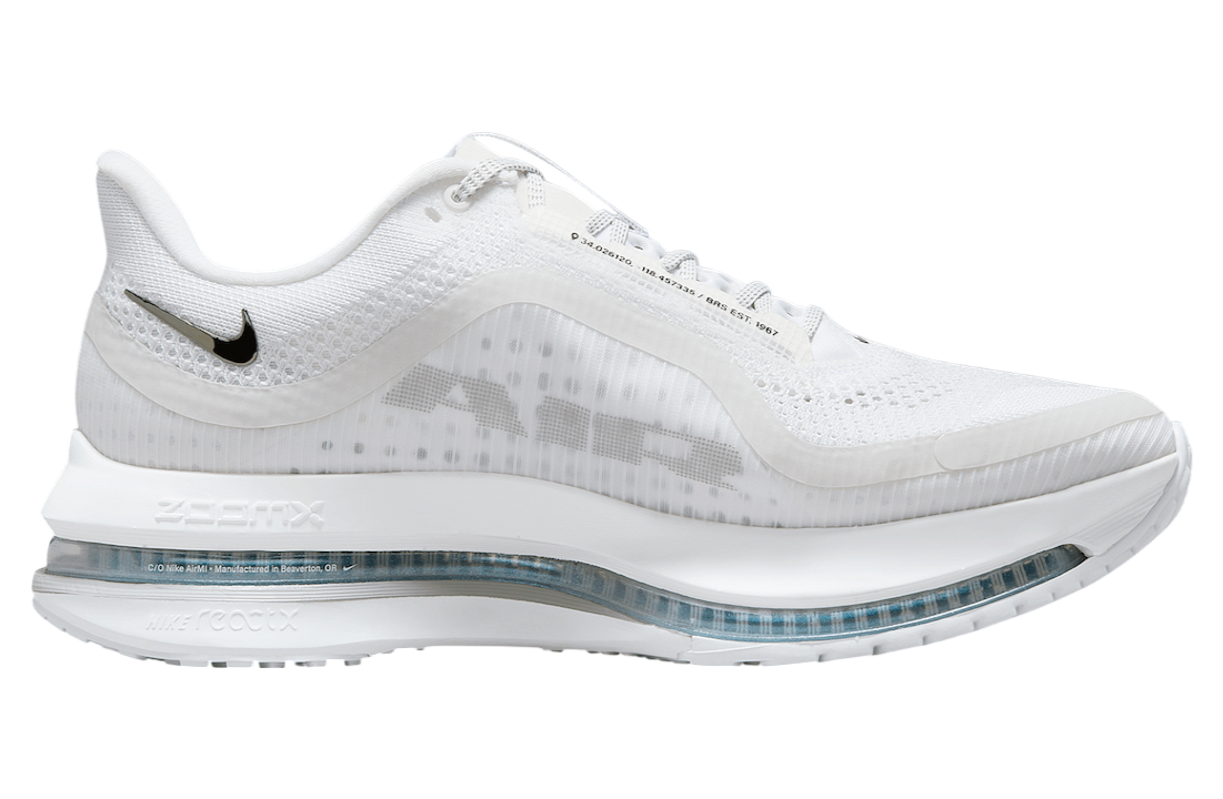 Nike Pegasus Premium White / Metallic Silver - Image 3