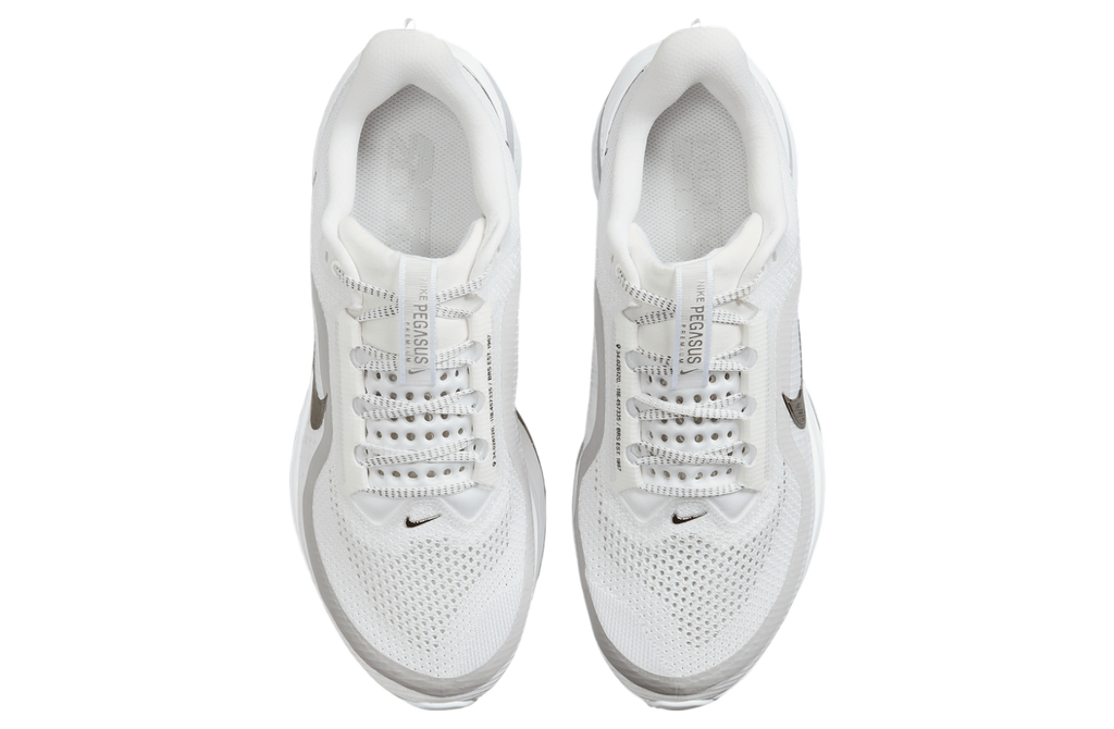 Nike Pegasus Premium White / Metallic Silver - Image 4
