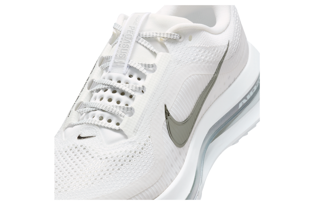 Nike Pegasus Premium White / Metallic Silver - Image 7
