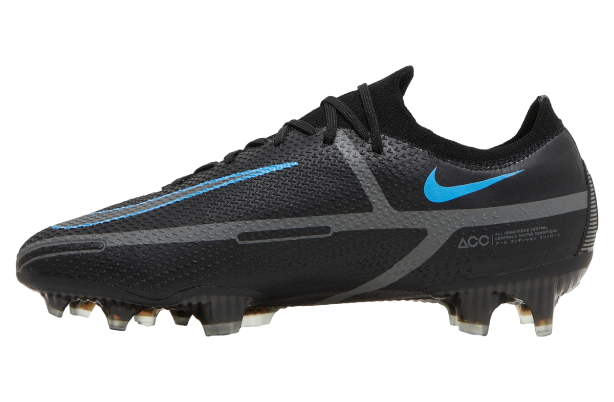Nike Phantom Gt2 Elite FG Black Iron Grey - Image 2