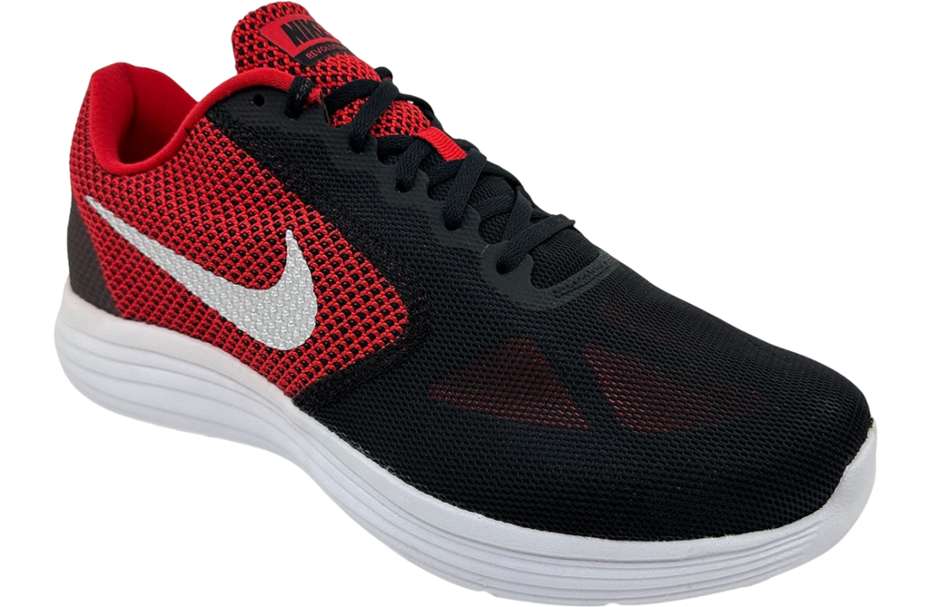 Nike Revolution 3 Wide University Red - Image 2