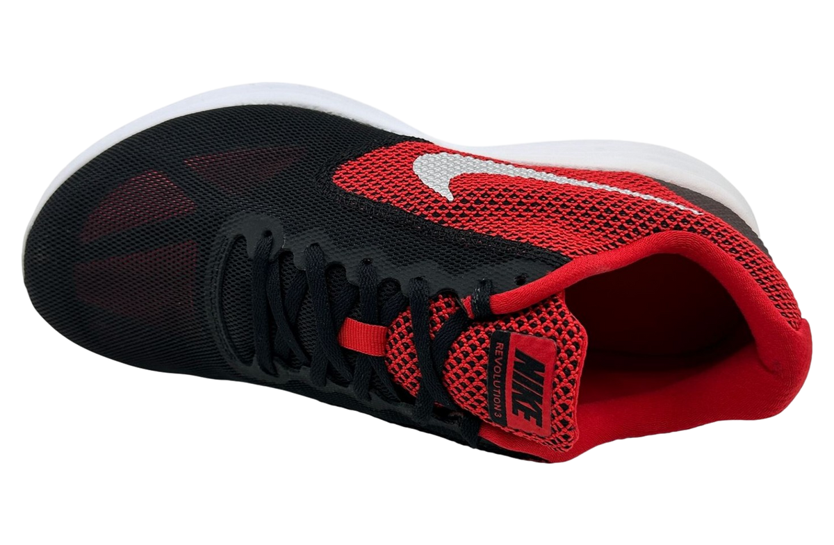 Nike Revolution 3 Wide University Red - Image 4