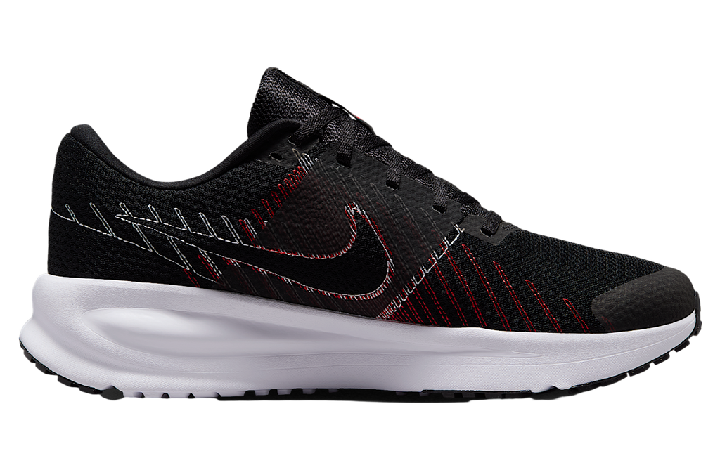 Nike Run Defy Black / University Red - Image 3