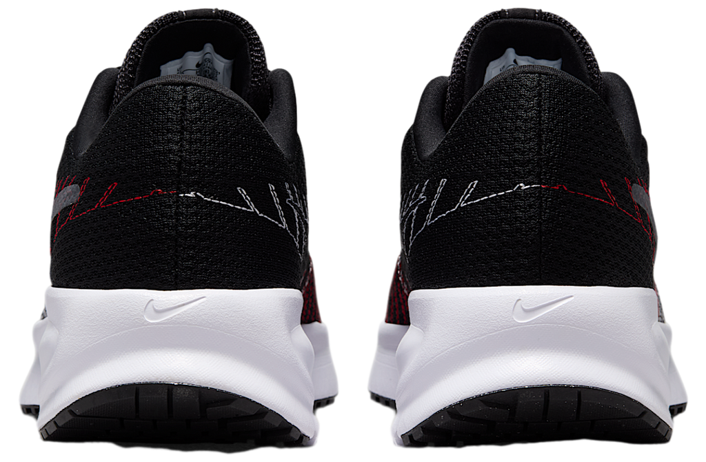Nike Run Defy Black / University Red - Image 6