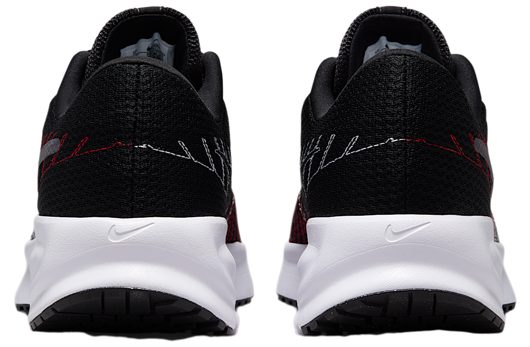 Nike Run Defy Black / University Red - Image 6