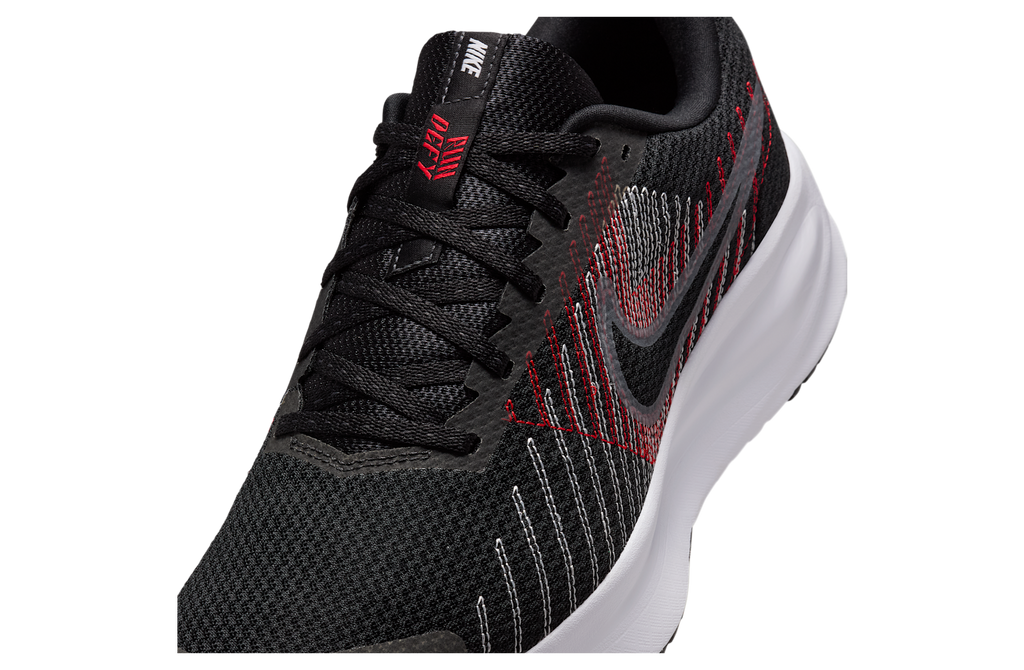 Nike Run Defy Black / University Red - Image 7