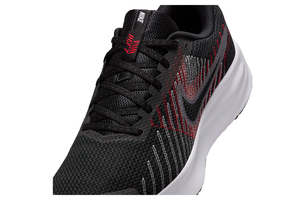 Nike Run Defy Black / University Red - Image 7