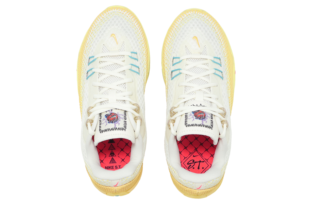 Nike S.T. Flare EP Soft Pearl / Bright Crimson - Image 5