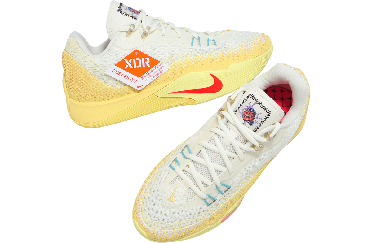 Nike S.T. Flare EP Soft Pearl / Bright Crimson - Image 6