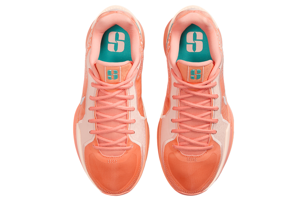 Nike Sabrina 2 Apricot Agate / Washed Coral / Washed Teal / Light Bone - Image 4